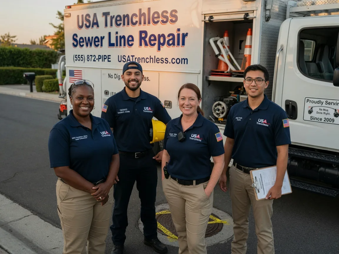 Sewer Line Repair company in South Vienna, OH